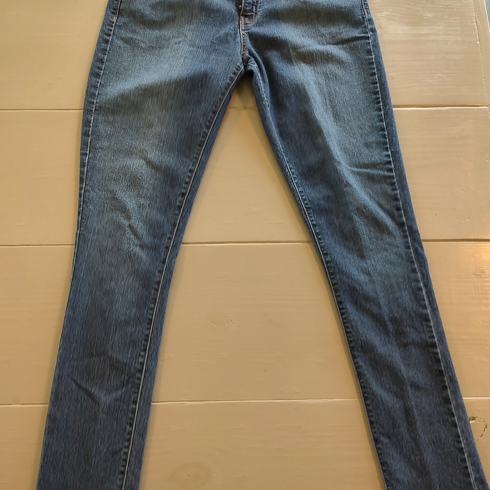 Women's Levi Skinny Jeans Misses Size 12 Long